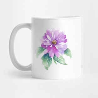 Beautiful Botanical Flower Mug